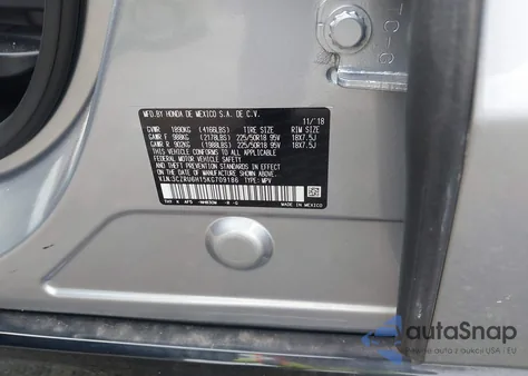 2019 Honda Hr-V Sport z USA, uszkodzony, nr VIN 3CZRU6H15KG709186